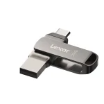 Lexar Jumpdrive 256GB USB 2.0 Stick με σύνδεση USB-C & USB-A Γκρι LJDD400256G-BNQNG - Image 2