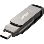 Lexar Jumpdrive 256GB USB 2.0 Stick με σύνδεση USB-C & USB-A Γκρι LJDD400256G-BNQNG - Image 3
