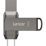 Lexar Jumpdrive 256GB USB 2.0 Stick με σύνδεση USB-C & USB-A Γκρι LJDD400256G-BNQNG - Image 4