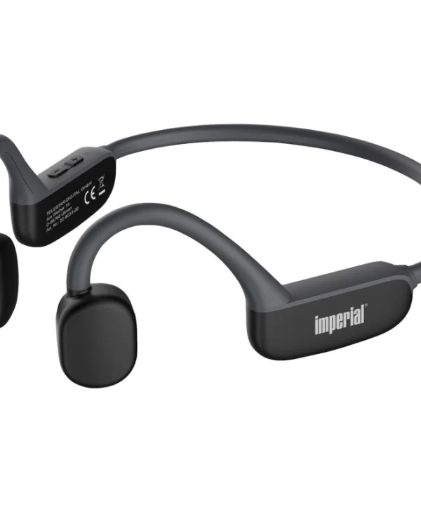 TELESTAR Imperial bluTC active 1 Bone Conduction Bluetooth Handsfree Ακουστικά με Αντοχή στον Ιδρώτα Μαύρα 100317200