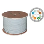 Q-Lantec U/UTP Cat.6 (Gigabit) Καλώδιο Δικτύου Ethernet 305m Γκρι KIF6PVC305Q