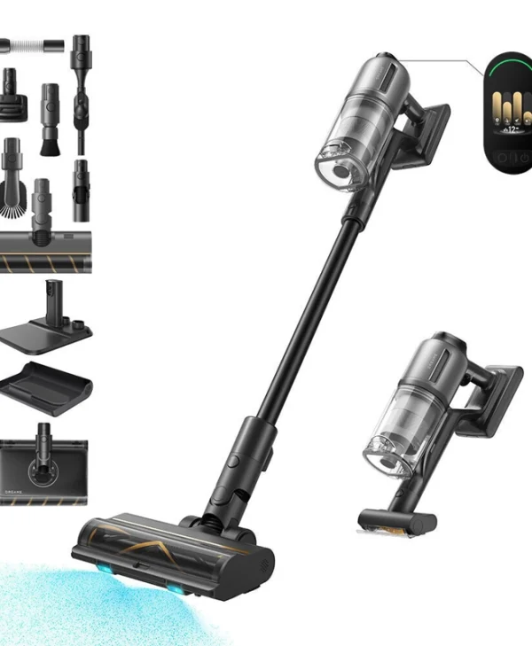 Dreame Z30 AquaCycle Επαναφορτιζόμενη Σκούπα 2 σε 1 Stick & Χειρός 29.6V Μαύρη VZV77B