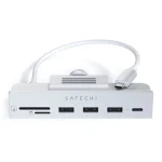 Satechi Hub 4 Θυρών USB 2.0 με σύνδεση USB-C Γκρι ST-UCICHS - Image 2