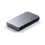 Satechi Slim Hub Pro Thunderbolt 4 Docking Station με 4K PD Ethernet Γκρι ST-HT4SHM-EU - Image 3