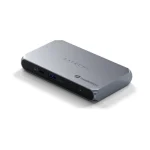 Satechi Slim Hub Pro Thunderbolt 4 Docking Station με 4K PD Ethernet Γκρι ST-HT4SHM-EU - Image 4