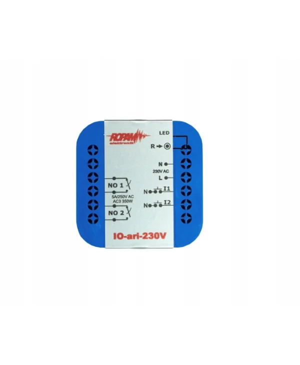 Ropam Io-ari-230v Wireless In-ear Dual-channel 230vac Controller 2xno 2xin N 44411