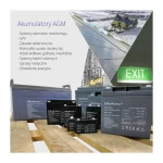 Qoltec Μπαταρία UPS με Χωρητικότητα 100Ah και Τάση 12V 53038 1τμχ - Image 6