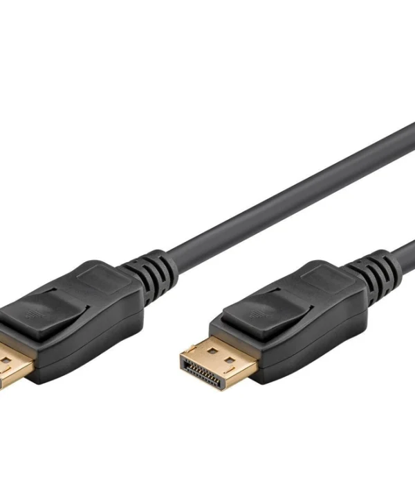 Goobay 74745 Καλώδιο DisplayPort male - DisplayPort male 3m Μαύρο
