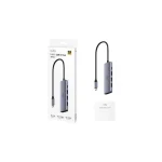 Cudy UH405 USB-C Docking Station με HDMI 4K PD Ασημί - Image 5