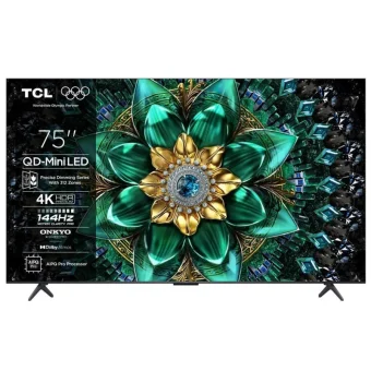 TCL Smart Τηλεόραση 75" 4K UHD Mini LED 75Q6C HDR (2025)