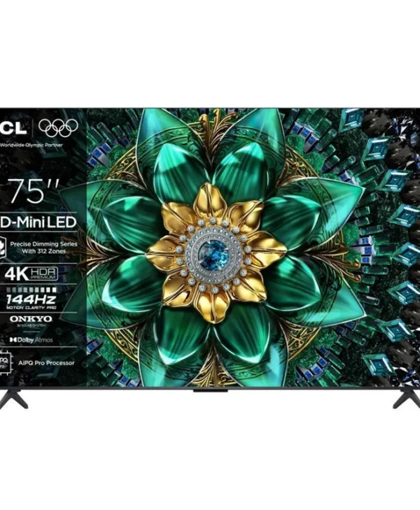 TCL Smart Τηλεόραση 75" 4K UHD Mini LED 75Q6C HDR (2025)