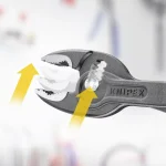 Knipex Πένσα Ίσια Ηλεκτρολόγου Μήκους 150mm 82 02 150 - Image 7