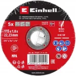 Einhell Δίσκος Κοπής Μετάλλου 5τμχ 711521 - Image 2