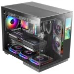 Mars Gaming MC-MIRAGE Midi Tower Κουτί Υπολογιστή Μαύρο TACMARS-MCMIRAGE - Image 4