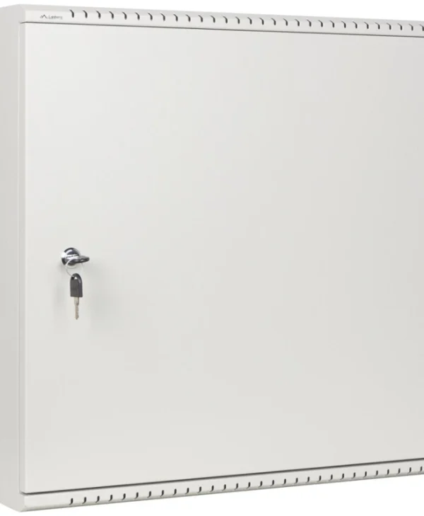 Εγκαταστασιακο Ντουλαπι Rack Τοιχου 19" 6u+3u 540x200 Χαμηλου Προφιλ Γκρι Lanberg Συναρμολογημενο WAF1-5203-06-00S