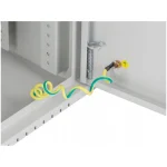 Εγκαταστασιακο Ντουλαπι Rack Τοιχου 19" 6u+3u 540x200 Χαμηλου Προφιλ Γκρι Lanberg Συναρμολογημενο WAF1-5203-06-00S - Image 4
