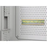 Εγκαταστασιακο Ντουλαπι Rack Τοιχου 19" 6u+3u 540x200 Χαμηλου Προφιλ Γκρι Lanberg Συναρμολογημενο WAF1-5203-06-00S - Image 6