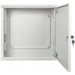 Εγκαταστασιακο Ντουλαπι Rack Τοιχου 19" 6u+3u 540x200 Χαμηλου Προφιλ Γκρι Lanberg Συναρμολογημενο WAF1-5203-06-00S - Image 8