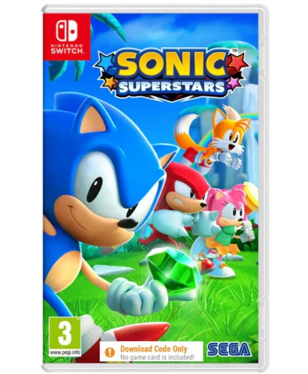 Sonic Superstars (Code In A Box) Switch Game