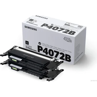Samsung CLT-P4072B Γνήσιο Multipack Toner Laser Εκτυπωτή Μαύρο 2τμχ (SU381A)