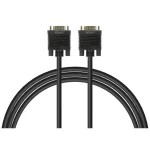 Savio Cable VGA male - VGA male Μαύρο 1.8m CL-202