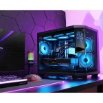 Mars Gaming MC-3TCORELCDM Gaming Midi Tower Κουτί Υπολογιστή με Πλαϊνό Παράθυρο Μαύρο TACMARS-3TCORELCDM - Image 5