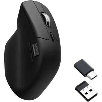 Keychron M6 M6S-A72 Ασύρματο Εργονομικό Ποντίκι Μαύρο