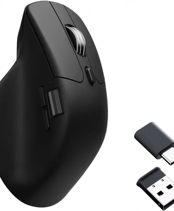 Keychron M6 M6S-A72 Ασύρματο Εργονομικό Ποντίκι Μαύρο