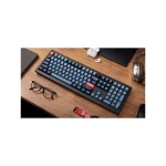 Keychron V6M-D4 Max QMK/VIA V6M-D4 Ασύρματο Gaming Μηχανικό Πληκτρολόγιο με Gateron Jupiter Banana διακόπτες και RGB φωτισμό (Αγγλικό US) Carbon Black - Image 5