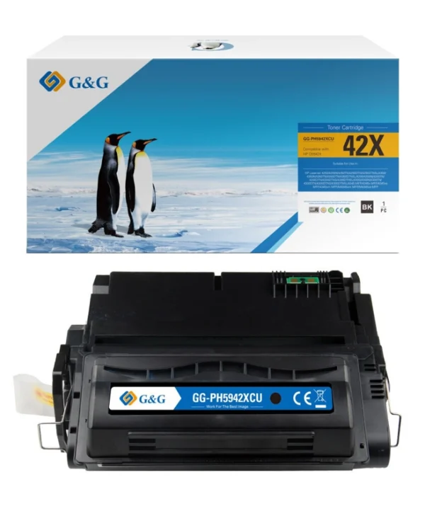 G&g Premium Toner 20k Hp 42x Black Q5942x Hp42x 18535