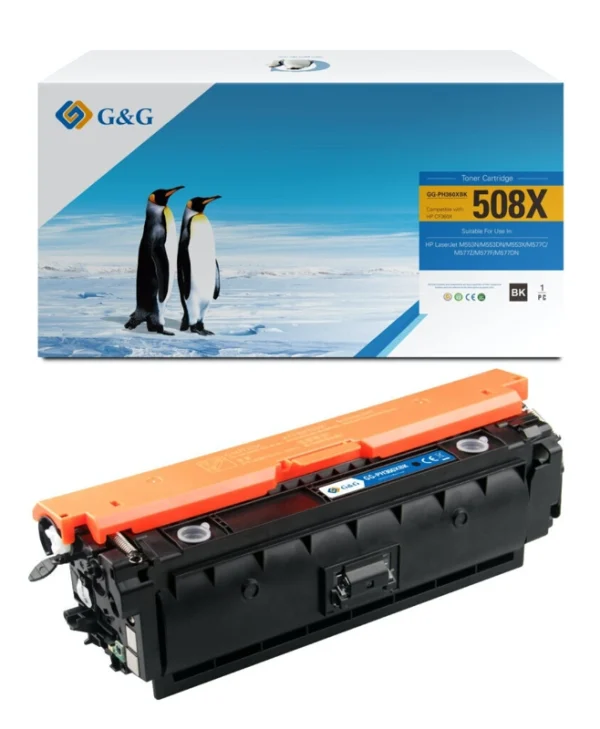 Premium Toner G&g 12.5k Hp 508x Black Cf360x Hp508x 14343