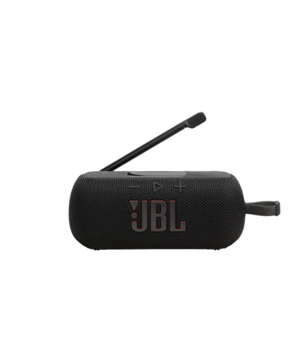 JBL Tuner 3 Αδιάβροχο Ηχείο Bluetooth 7W με Ραδιόφωνο και Διάρκεια Μπαταρίας έως 15 ώρες Μαύρο JBLTUNER3BLK