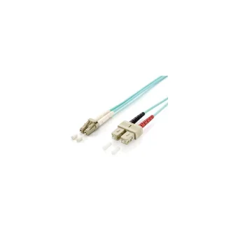 Equip Καλώδιο Οπτικής Ίνας LC-SC 5m Τιρκουάζ 255315