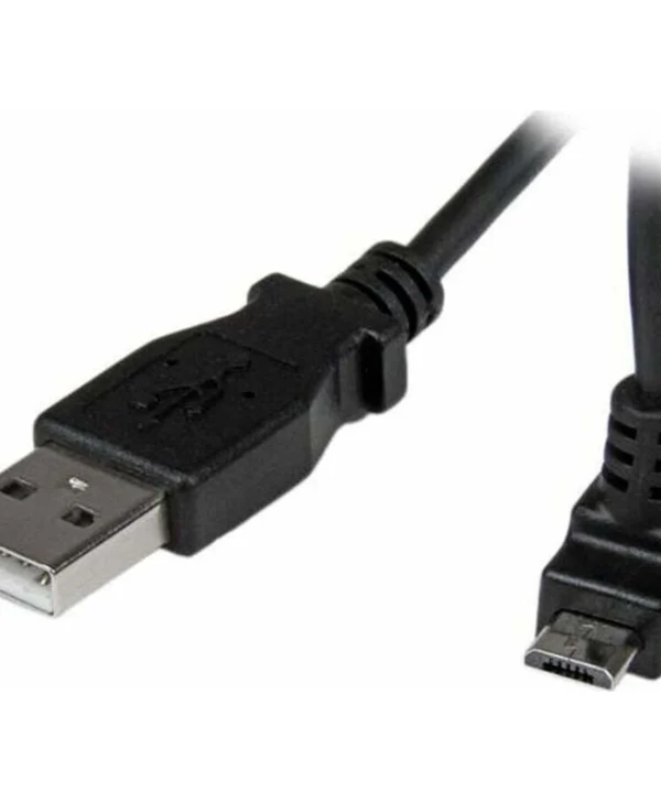 StarTech Regular USB 2.0 to micro USB Cable Μαύρο 1m (USBAUB1MU)