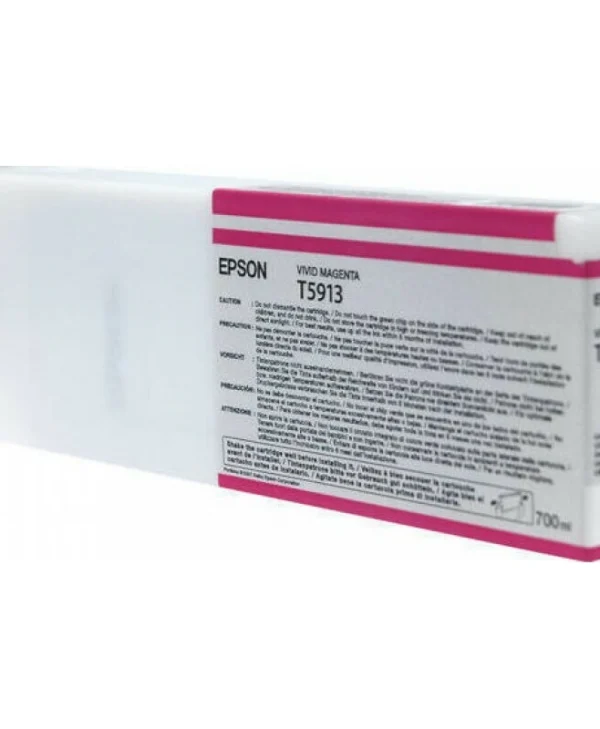 Epson T5913 Γνήσιο Μελάνι Εκτυπωτή InkJet Vivid Ματζέντα (C13T591300)