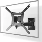 Nedis Tvwm31bk Full Motion Tv Wall Mount Led Lcd Plasma Tvs 10 32" 30kg TVWM31BK - Image 7
