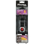 Master Lock Ιμάντας Αποσκευών Αυτοκινήτου 300x300cm με Καστάνια Μαύρο 3248EURDAT