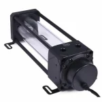 Alphacool Eisbecher Aurora D5 250 mm VPP Apex D5 - Acetal/Glass Μαύρο WACH-815