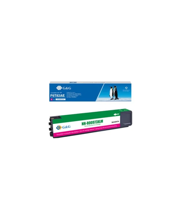 G&G Συμβατό Μελάνι Εκτυπωτή InkJet HP F6T82AE 7000 Σελίδων Ματζέντα 1τμχ 16479