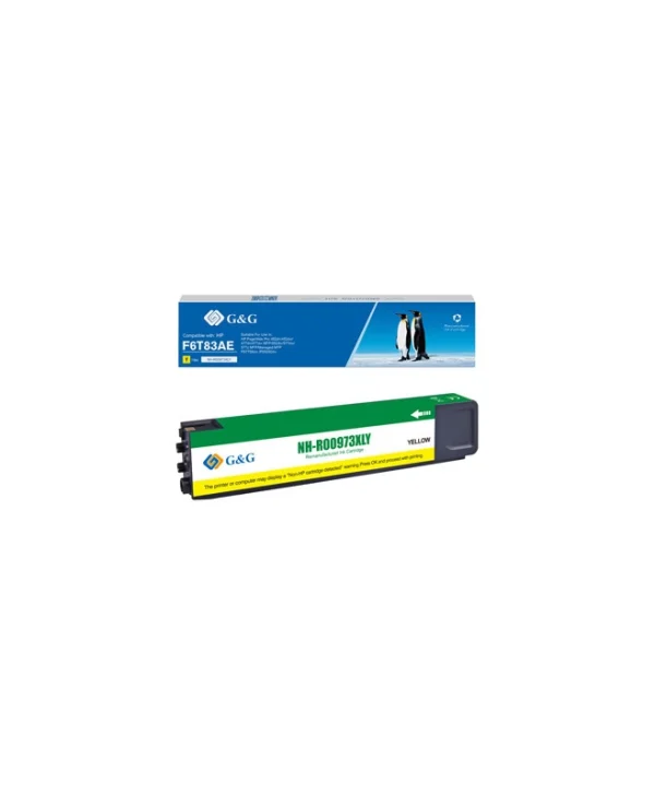 G&G Συμβατό Μελάνι Εκτυπωτή InkJet HP Κίτρινο 1τμχ 16480