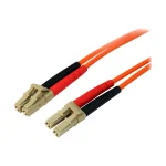 StarTech Καλώδιο Οπτικής Ίνας LC-LC 2m Πορτοκαλί 50FIBLCLC2