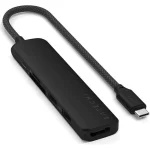 Satechi ST-P6SK USB-A / USB-C Docking Station με HDMI 4K PD Μαύρο O810086361793