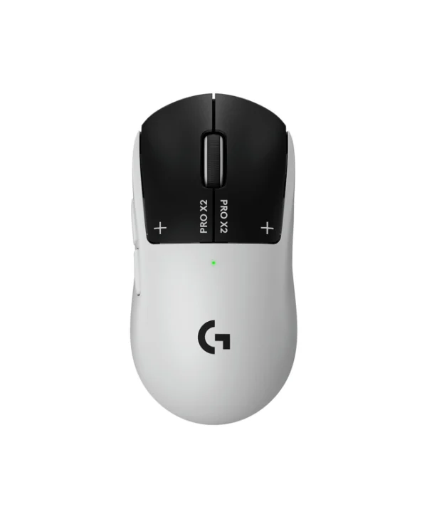Logitech Pro X2 Superstrike Ασύρματο Laser Gaming Ποντίκι 44000 DPI Μαύρο 910-007776