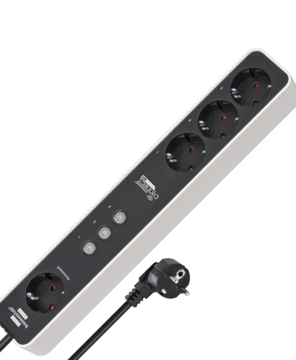 Brennenstuhl Smart Πολύπριζο 4 Θέσεων με Καλώδιο 1.5m 1153240627