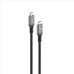 Cablexpert Premium Braided USB 4 Video Cable USB-C male - USB-C 240W PD Μαύρο 0.3m CCBP-USB4-CMCM240-0.3M - Image 2