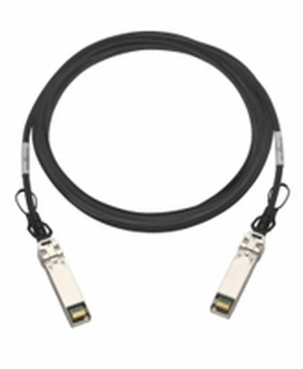 QNap Καλώδιο Οπτικής Ίνας SFP+ 3m Μαύρο CAB-DAC30M-SFPP