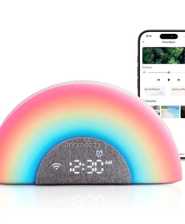 Momcozy Παιδικό Διακοσμητικό Φωτιστικό Λευκό WN010-GR12BA-A