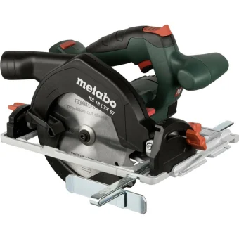 Metabo KS 18 LTX 57 Δισκοπρίονο 18V Solo με Σύστημα Αναρρόφησης 601857840