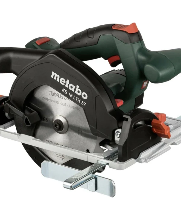 Metabo KS 18 LTX 57 Δισκοπρίονο 18V Solo με Σύστημα Αναρρόφησης 601857840