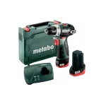 Metabo PowerMaxx BS BL Δραπανοκατσάβιδο Μπαταρίας 12V 2x2Ah 601721500 - Image 2